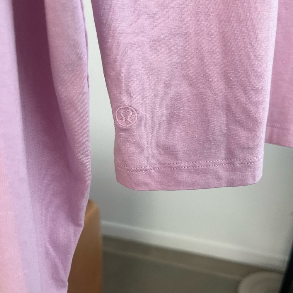Lululemon Classic Fit Cotton Blend Long Sleeve Shirt - Picture 3 of 4